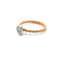 Anello Recarlo Donna in Oro Diamante 0.14 Ct XE 106/01BR - XE 106/01BR